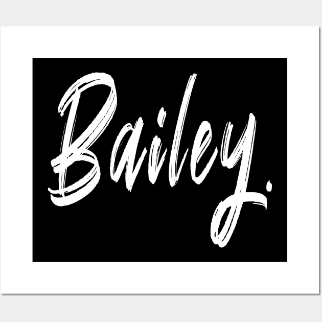 NAME GIRL  Bailey Wall Art by CanCreate